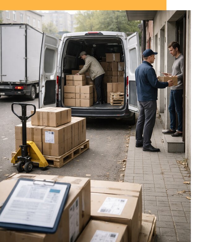 Доставка грузов от двери до двери с таможней от 48173 руб.