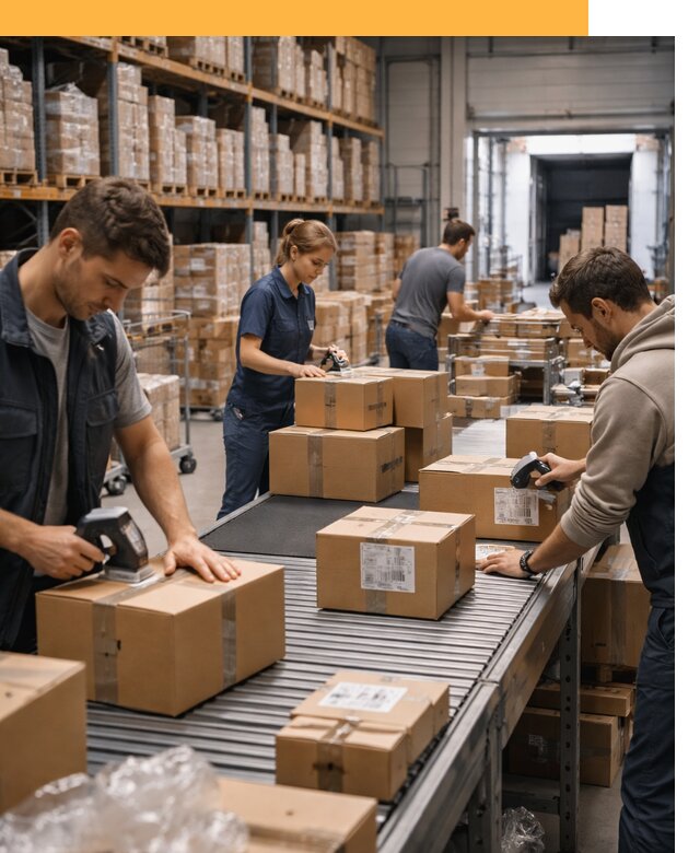 Доставка товаров для маркетплейсов от двери до склада от 8029