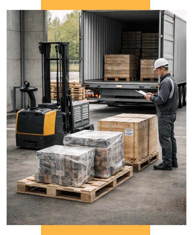 Доставка оборудования из Европы под ключ от 48173 р. | СетСервис-Лпв