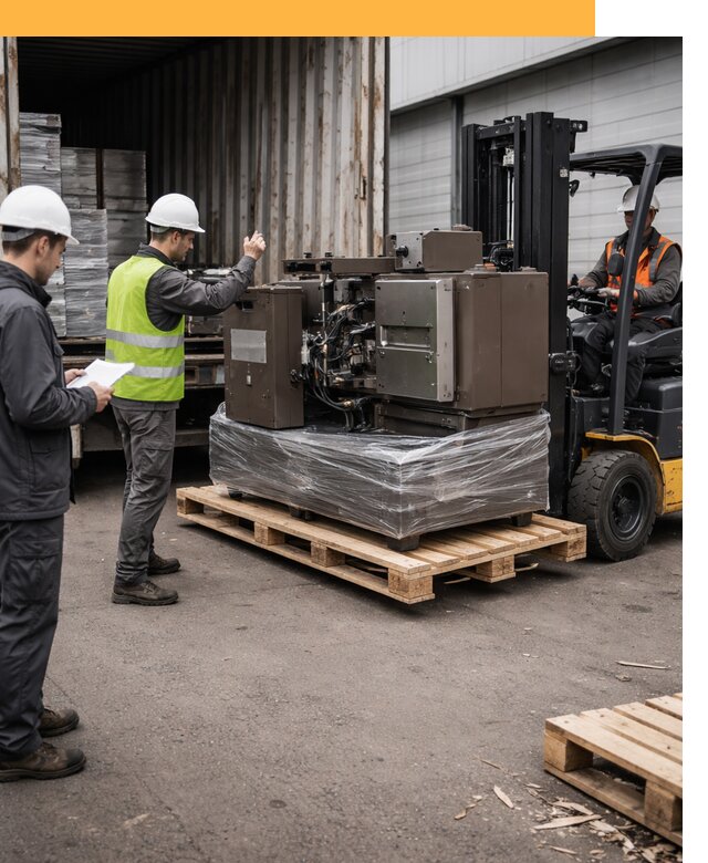 Доставка промышленного оборудования из Европы от 48173