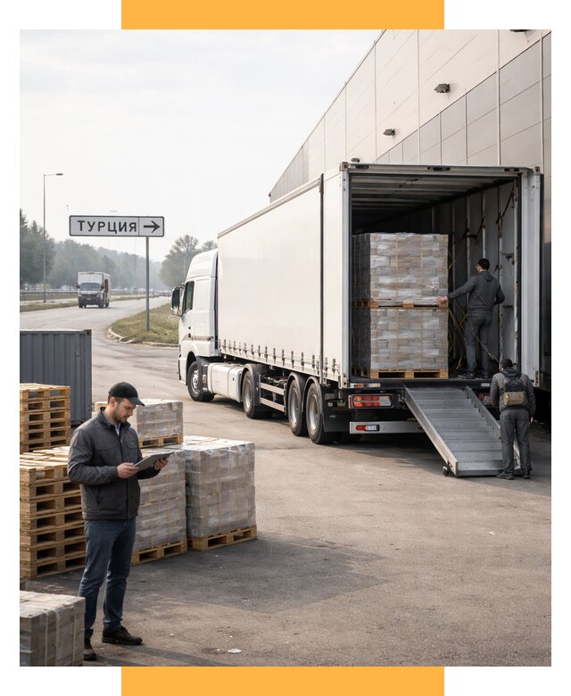 Автоперевозки и доставка фурой из Турции от 128460 р. | СетСервис-Лпв