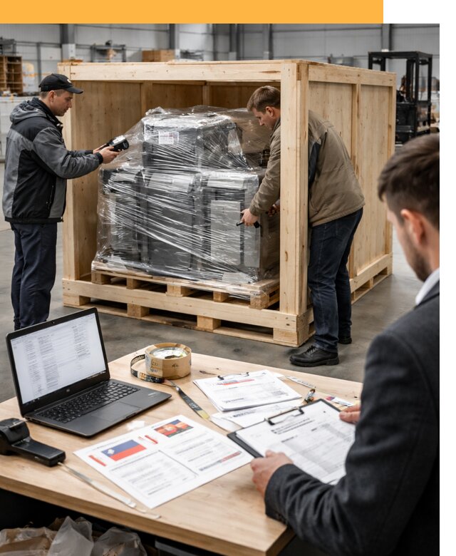 Доставка промышленного оборудования из США от 69583 руб