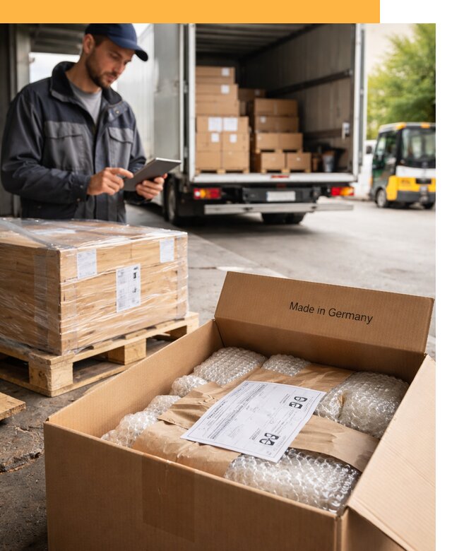 Доставка грузов из Германии от 48173 руб с таможенным оформлением