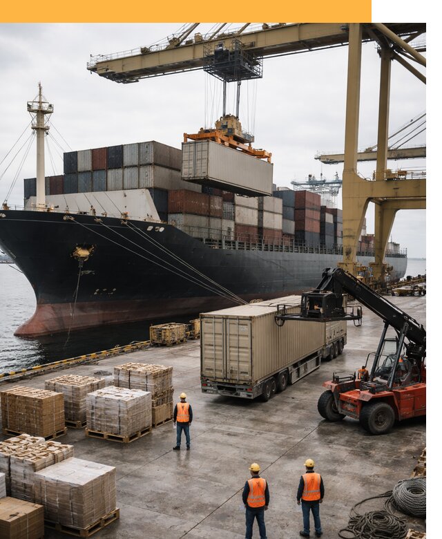 Морские перевозки из Индии: доставка FCL/LCL, таможня от 128460