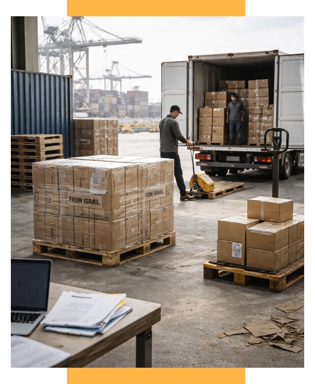 Доставка грузов из Израиля от 16058 р., логистика от СетСервис-Лпв