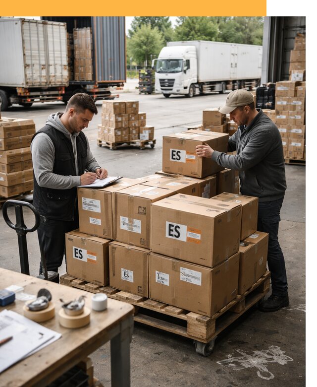 Доставка грузов в Испанию автотранспортом от 37468 руб