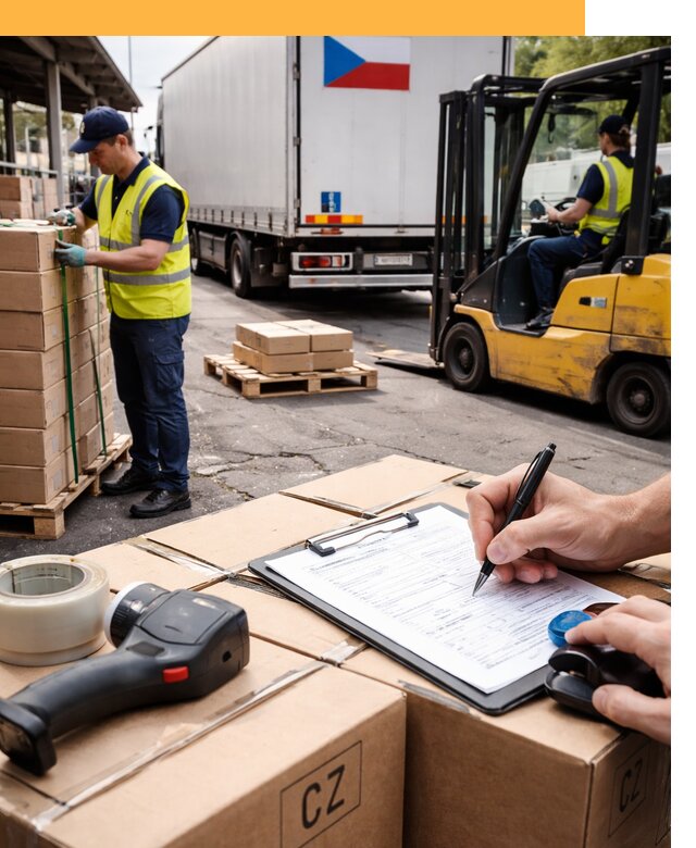 Доставка грузов в Чехию от 37468 руб, международные перевозки