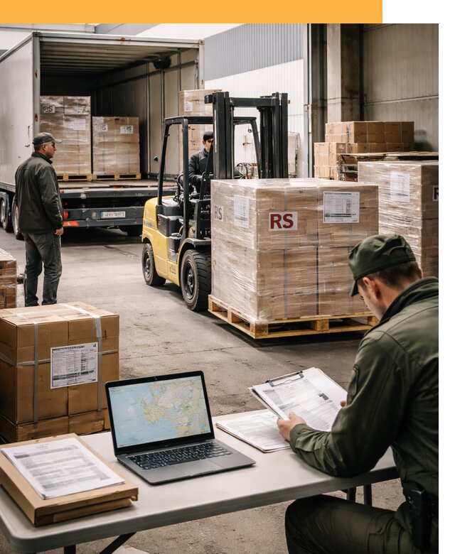 Доставка грузов в Сербию от 48173 руб, международные перевозки