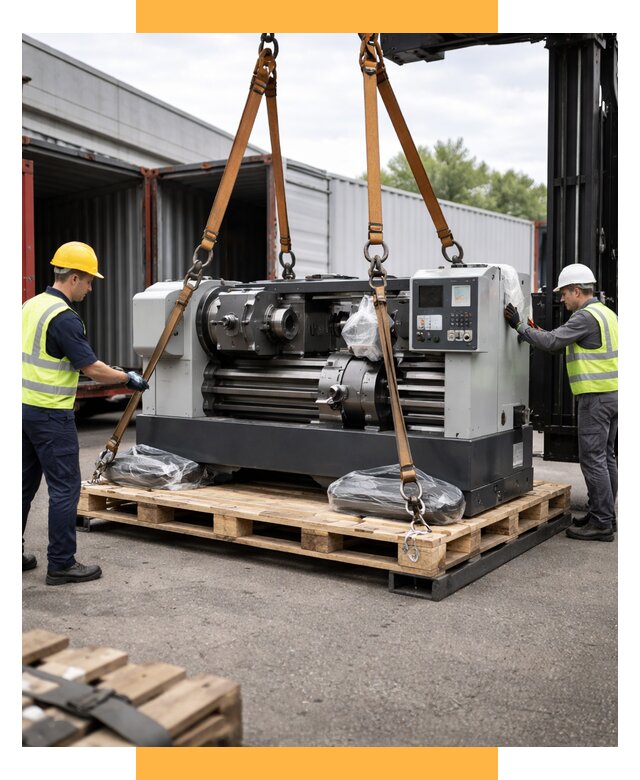 Перевозка станков и таможня от 64230 р. | СетСервис-Лпв логистика