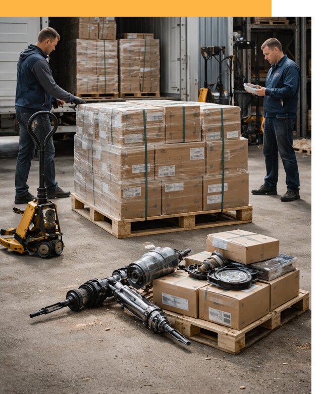 Международная перевозка автозапчастей по миру от 4817 руб