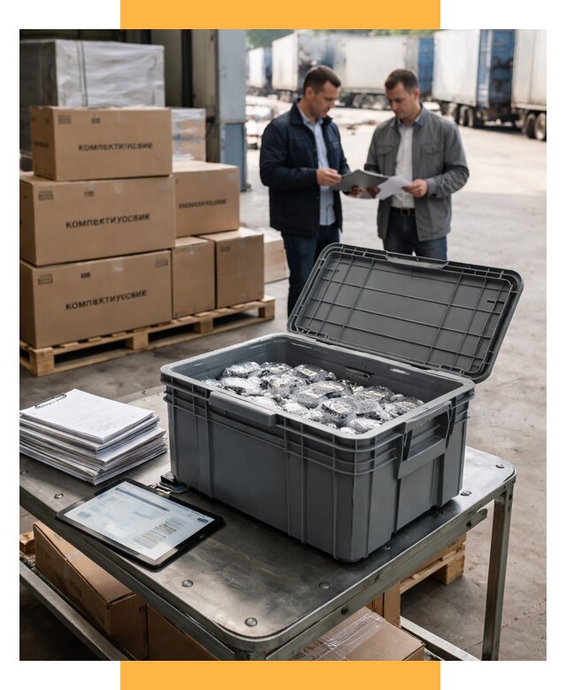 Перевозка комплектующих из Китая от 6958 р. | СетСервис-Лпв