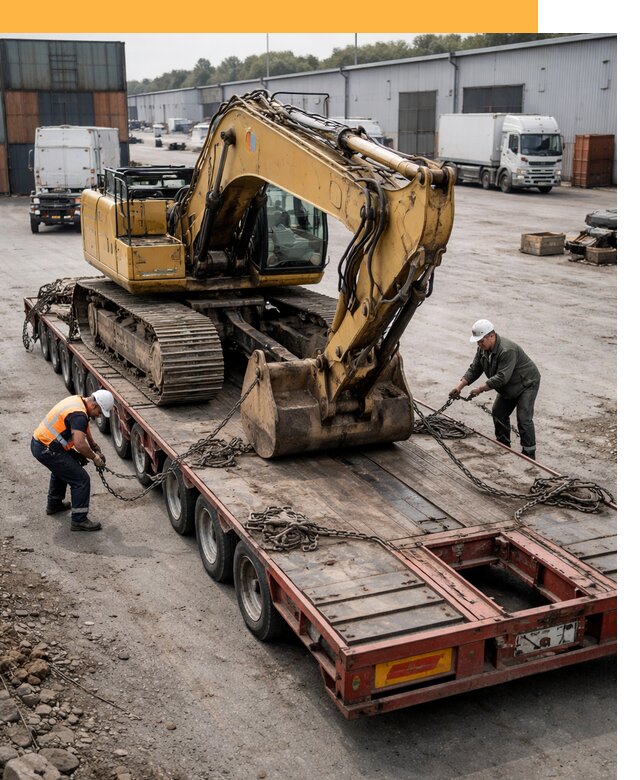 Перевозка спецтехники по России и миру от 48173 руб