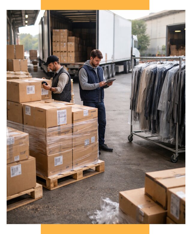 Перевозка и доставка одежды из Китая от 8029 р., СетСервис-Лпв