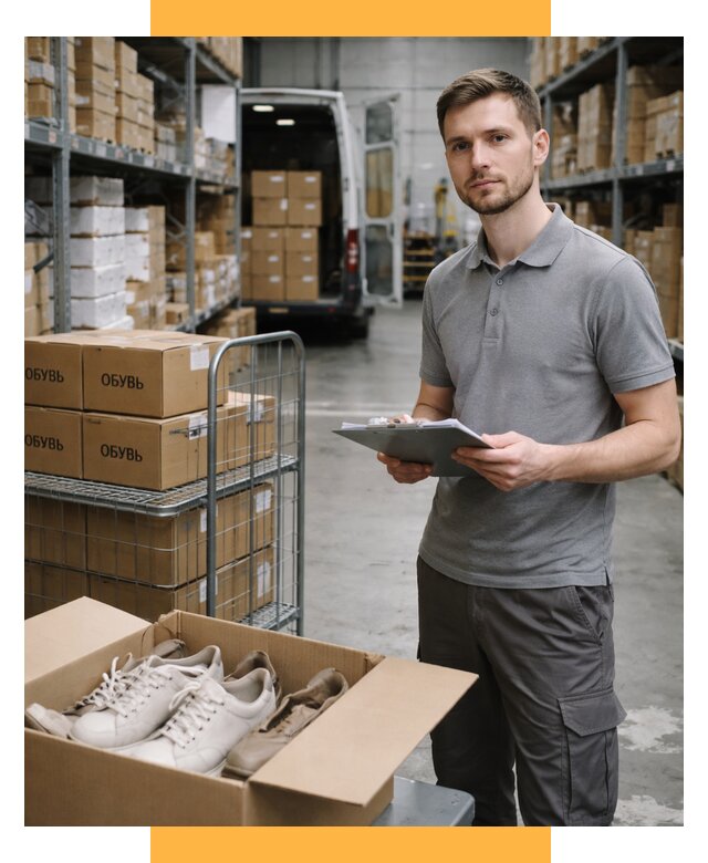 Доставка обуви из Китая и Турции от 4817 р. СетСервис-Лпв