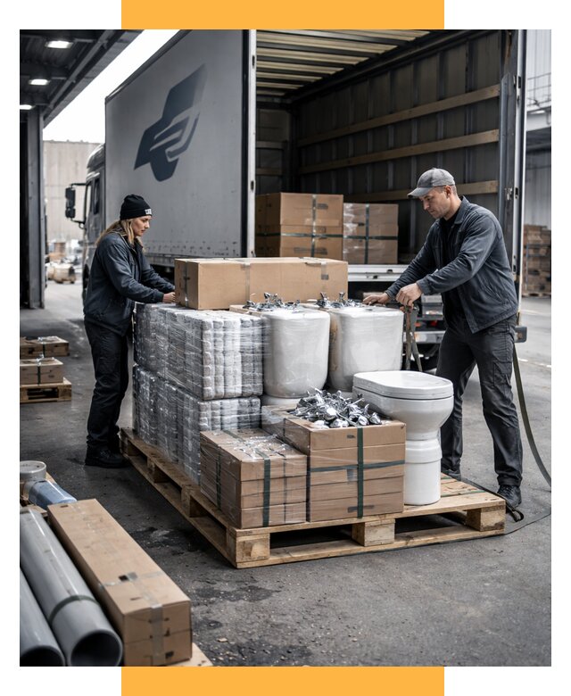 Перевозка сантехники под ключ от 1927 р. | СетСервис-Лпв