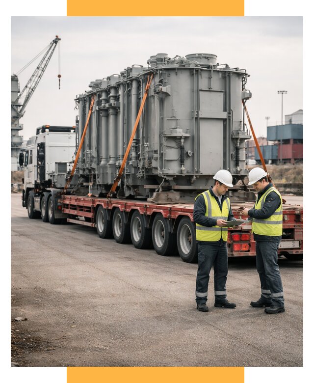Перевозка негабаритных грузов под ключ от 128460 р., СетСервис-Лпв