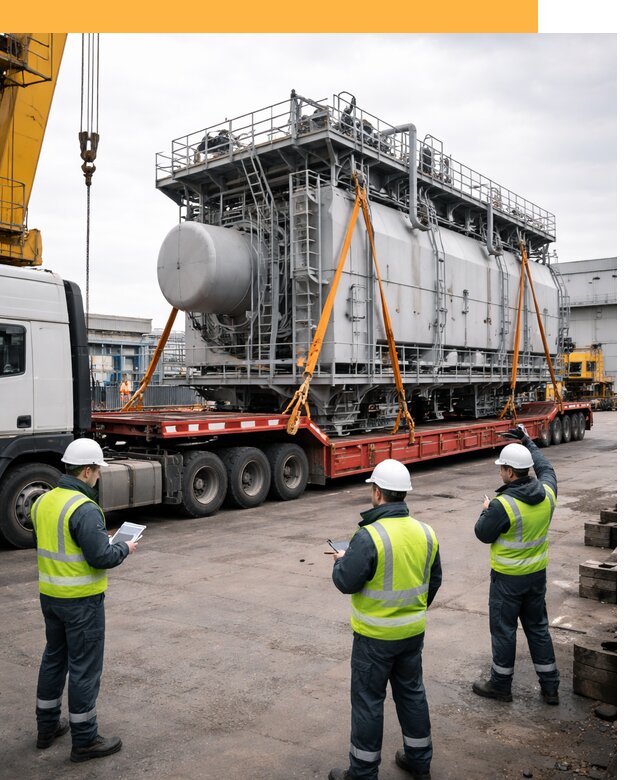 Перевозка негабаритных грузов по миру от 128460 руб