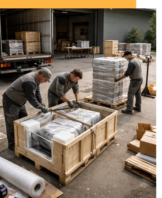 Перевозка выставочных грузов по миру от 26763 руб за м2 с таможней