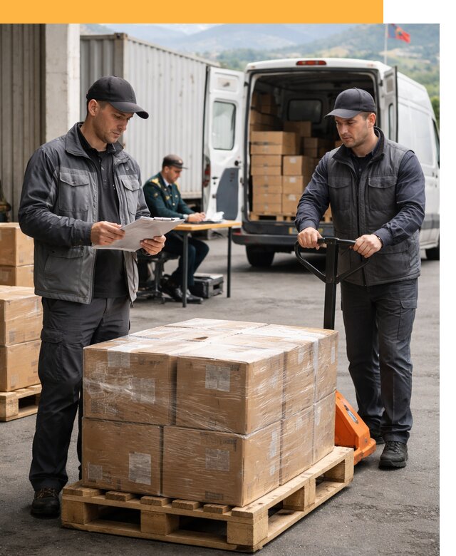 Доставка грузов через Армению, быстрая таможенная очистка от 26763