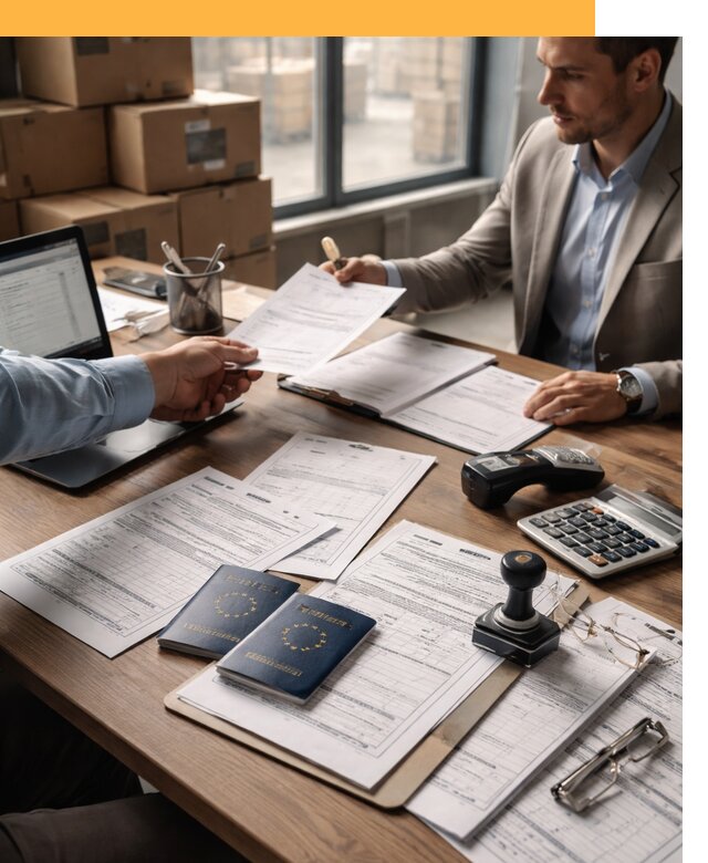 Таможенное оформление грузов из Европы от 9099 руб