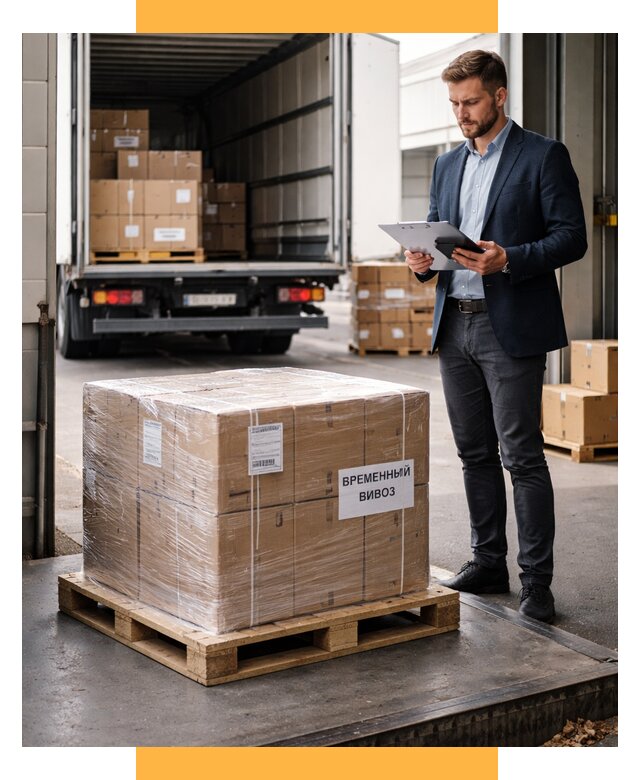 Временный вывоз товаров под ключ от 8564 р. | СетСервис-Лпв