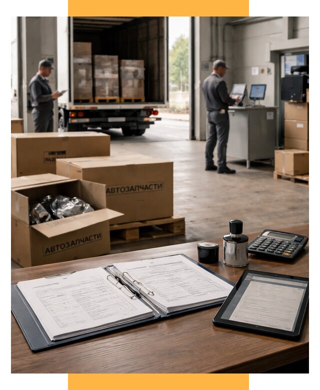 Таможенное оформление автозапчастей под ключ от 9099 р., СетСервис-Лпв