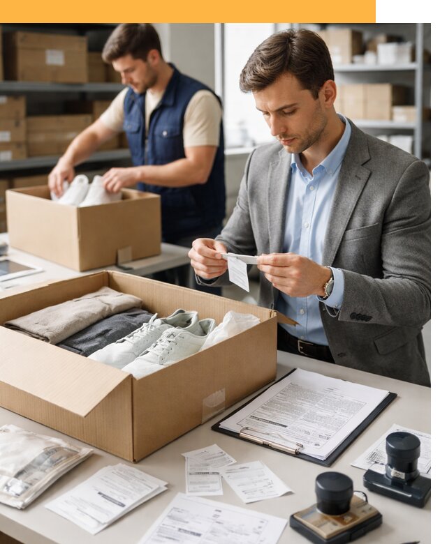 Таможенное оформление одежды и обуви по выгодной цене от 6958 руб