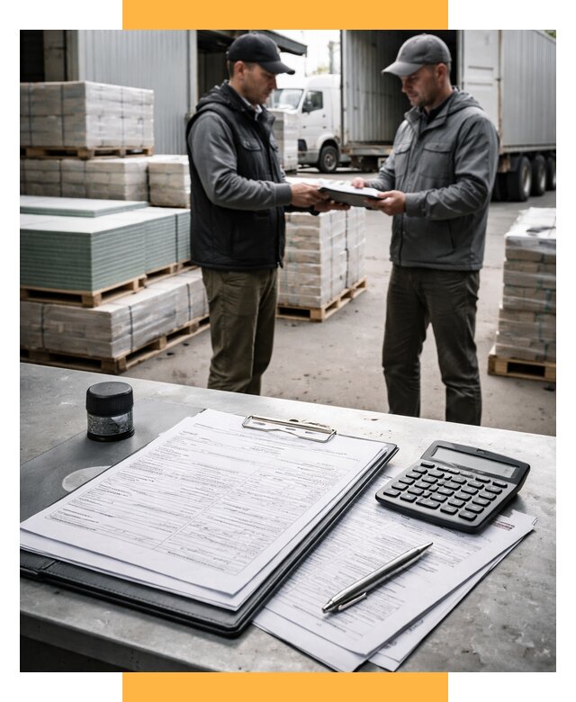 Таможенное оформление стройматериалов от 9099 р. | СетСервис-Лпв