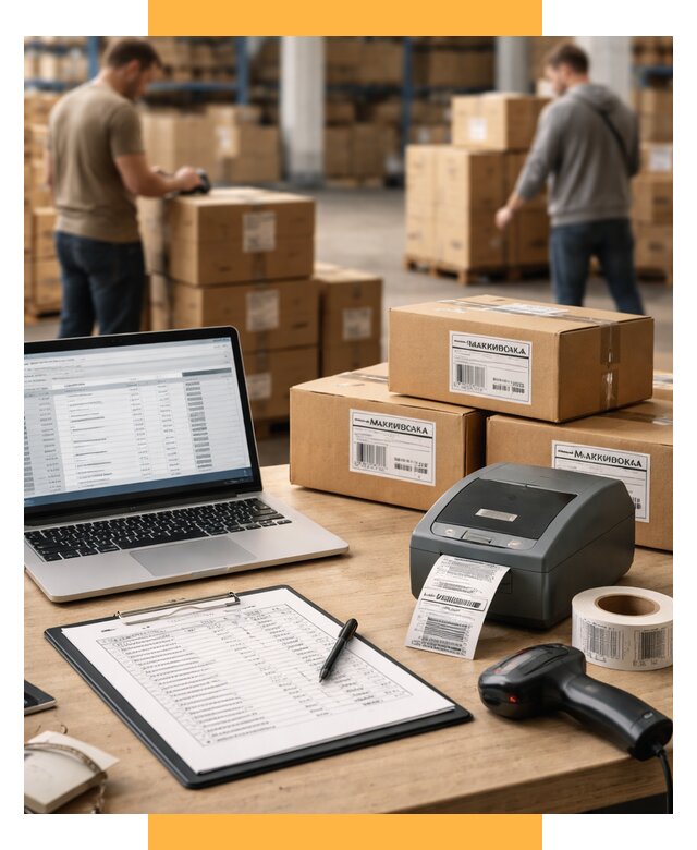 Маркировка импортных товаров от 4817 р. под ключ, СетСервис-Лпв