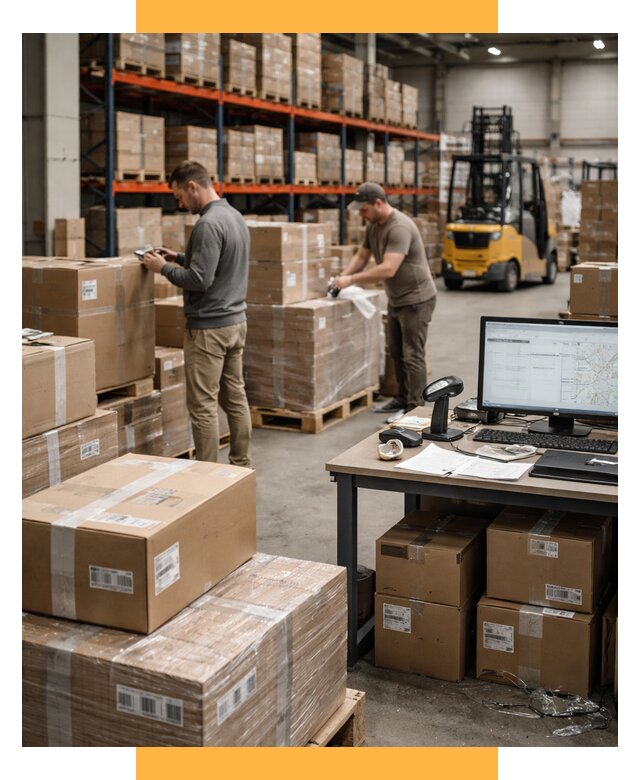 Склад консолидации в Европе от 6958 р., услуги СетСервис-Лпв